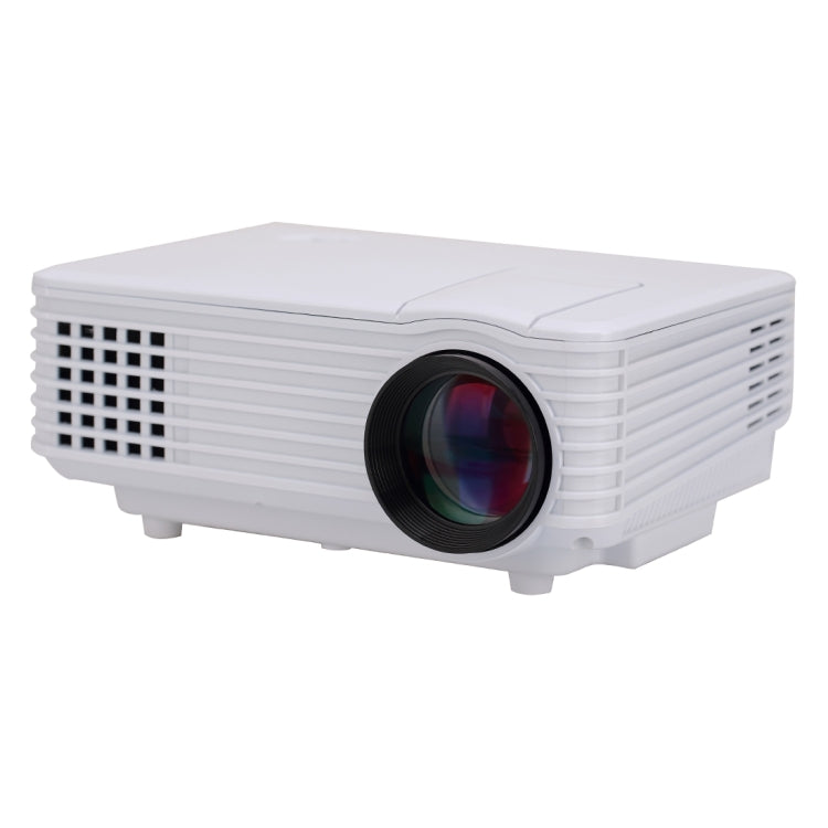 RD-805 800LM 800x480 Home Theater LED Projector with Remote Controller, Support HDMI, VGA, AV, USB Interfaces