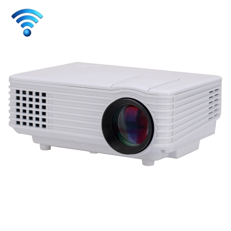 RD-805 Android WiFi LED Projector 800LM 800x480 Home Theater with Remote Controller, Support HDMI, VGA, AV, USB Interfaces