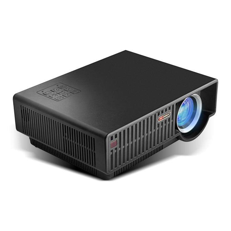 VIVIBRINGHT C90 3500LM 1280x800 Home Theater LED Projector with Remote Controller, Support HDMI, VGA, AV, USB Interfaces, EU / US / UK / AU Plug Optional(Black)