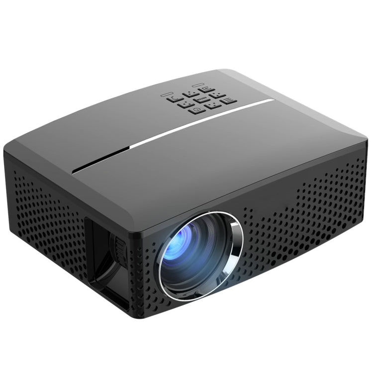 GP80UP Android WiFi LED Projector 1800LM 800x480 Home Theater with Remote Controller, Support HDMI, VGA, AV, USB Interfaces, EU / US / UK / AU Plug Optional(Black)