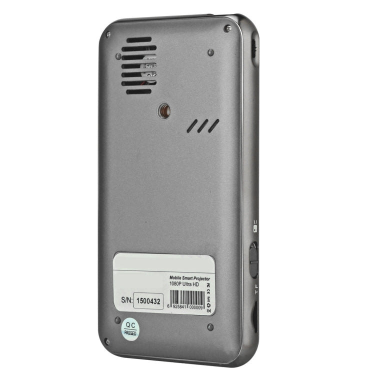 Wejoy DL-S6+ 1000 Lumens 854x480 Smart Mini Projector, RK3128 CPU, 1GB+32GB, Android 4.4, Bluetooth, WiFi, HDMI(Grey)