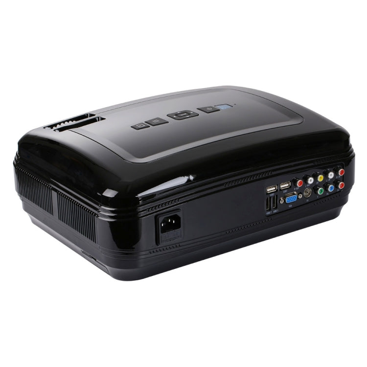Uhappy U58 Pro 3200LM 1080P Home Theater 1280*768 LED Projector with Remote Control, Support HDMI + USB + TV + YPbPr + AV + VGA , RAM: 1GB, ROM: 8GB