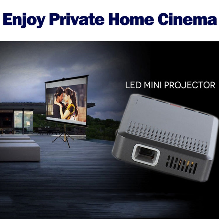 Wejoy DL-S30 50ANSI Lumens 854x480 Mini Projector, HDMI, VGA, USB, TF(Black)