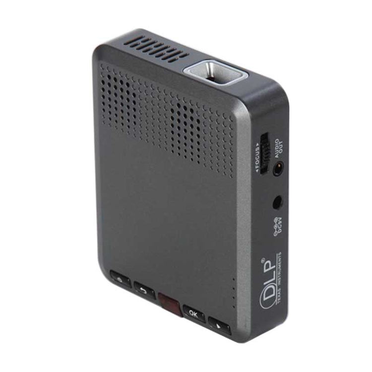 Wejoy DL-S30 50ANSI Lumens 854x480 Mini Projector, HDMI, VGA, USB, TF(Black)