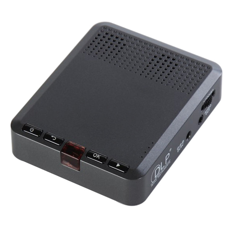 Wejoy DL-S30 50ANSI Lumens 854x480 Mini Projector, HDMI, VGA, USB, TF(Black)