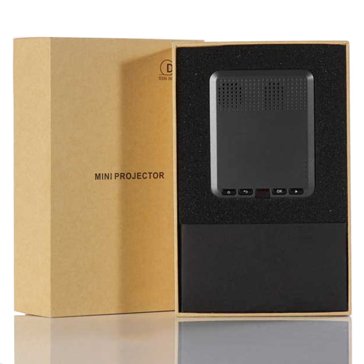 Wejoy DL-S30 50ANSI Lumens 854x480 Mini Projector, HDMI, VGA, USB, TF(Black)