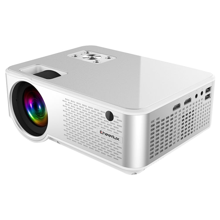 Cheerlux C9 2800 Lumens 1280x720 720P HD Android Smart Projector, Support HDMI x 2 / USB x 2 / VGA / AV