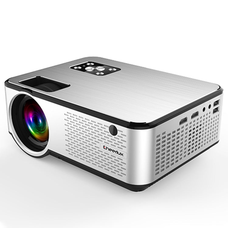 Cheerlux C9 2800 Lumens 1280x720 720P HD Smart Projector, Support HDMI x 2 / USB x 2 / VGA / AV