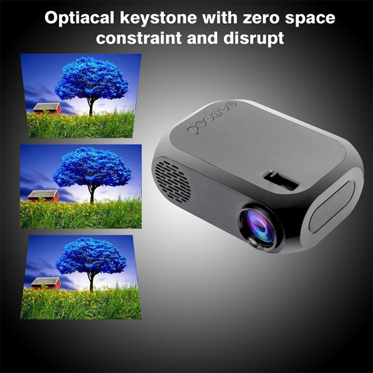 BLJ-111 1920x1080 800 Lumens LCD Portable Home Theater Mini Projector, Support HDMI / SD / USB / AV