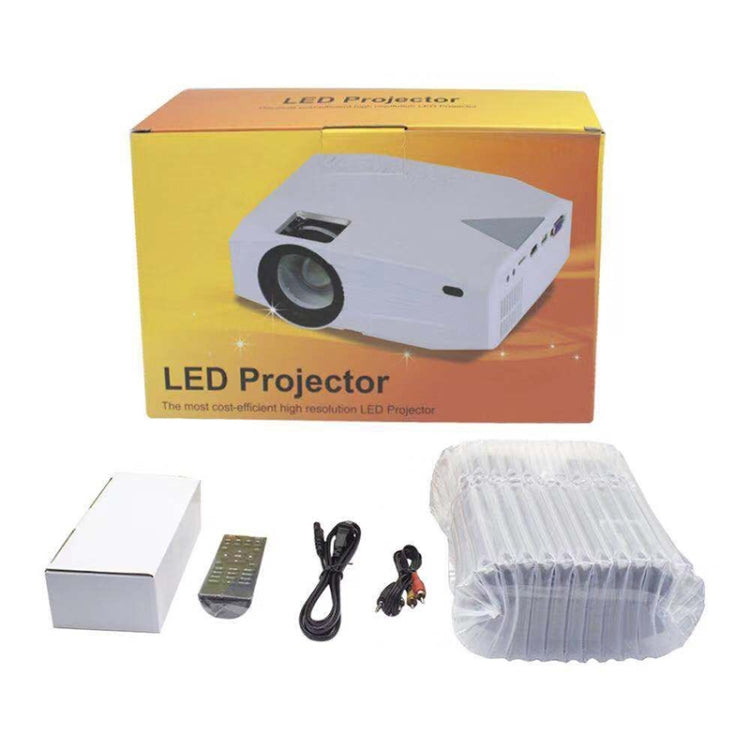 BLJ-333 1920x1080 2000 Lumens LCD Portable Home Theater Mini Projector, Support HDMI / SD / USB / AV / VGA