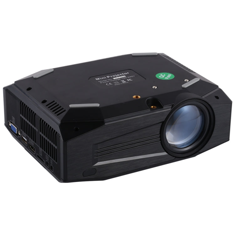 BLJ-333A 1920x1080 2000 Lumens LCD Portable Home Theater Mini Projector, Support HDMI / SD / USB / AV / VGA / Wifi Same Screen