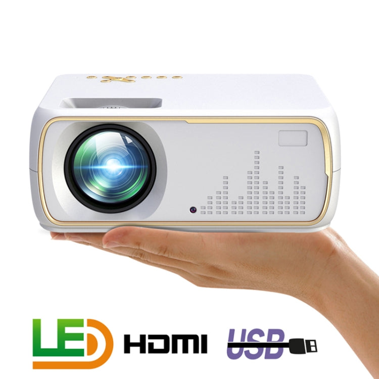 DH-A20 2200 Lumen 800 x 480 HD Smart Projector, Support VGA / HDMI / USB x 2 / AV / RCA Audio, Basic Version