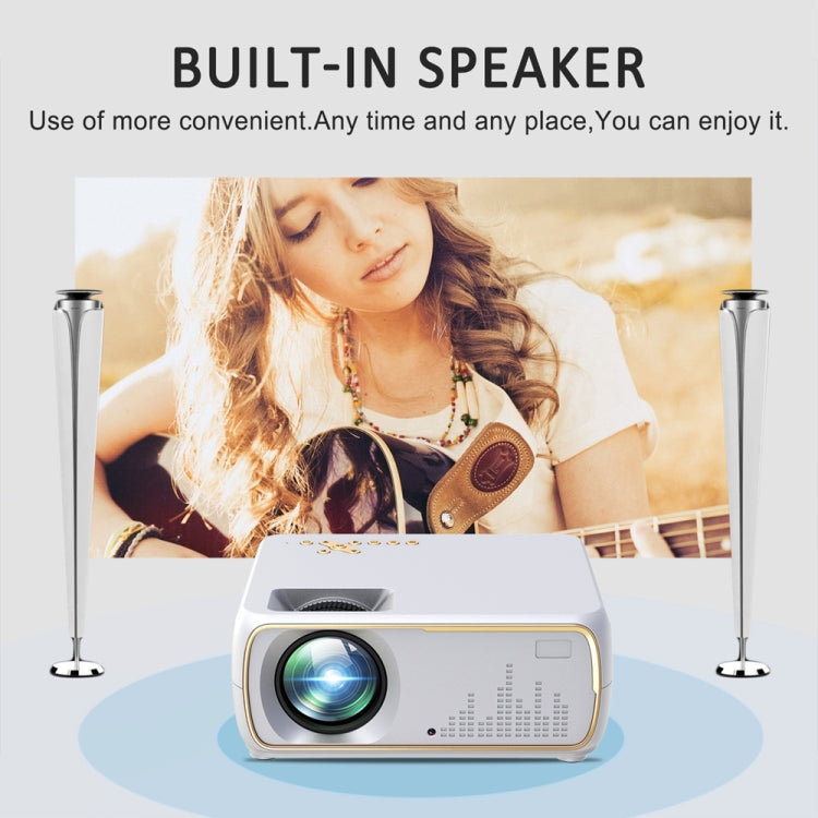 DH-A20 2200 Lumen 800 x 480 HD Smart Projector, Support VGA / HDMI / USB x 2 / AV / RCA Audio, Basic Version
