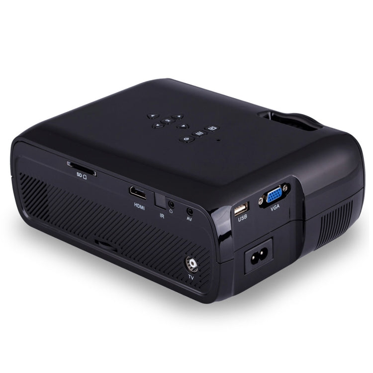 UHAPPY U80 Plus LCD 1500 Lumens Home Theater HD 1080P Mini Projector, Android 6.0, Bluetooth V4.0, Wi