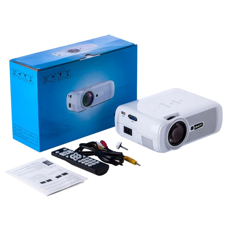 UHAPPY U80 Plus LCD 1500 Lumens Home Theater HD 1080P Mini Projector, Android 6.0, Bluetooth V4.0, Wi