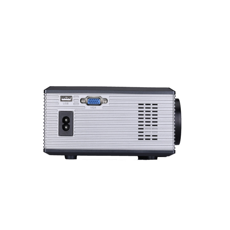 UHAPPY U88 Single LCD Panel 1080P LED HD Mini Projector with Remote Control, Support VGA / USB / SD / HDMI / 3.5mm Audio port / AV / TV