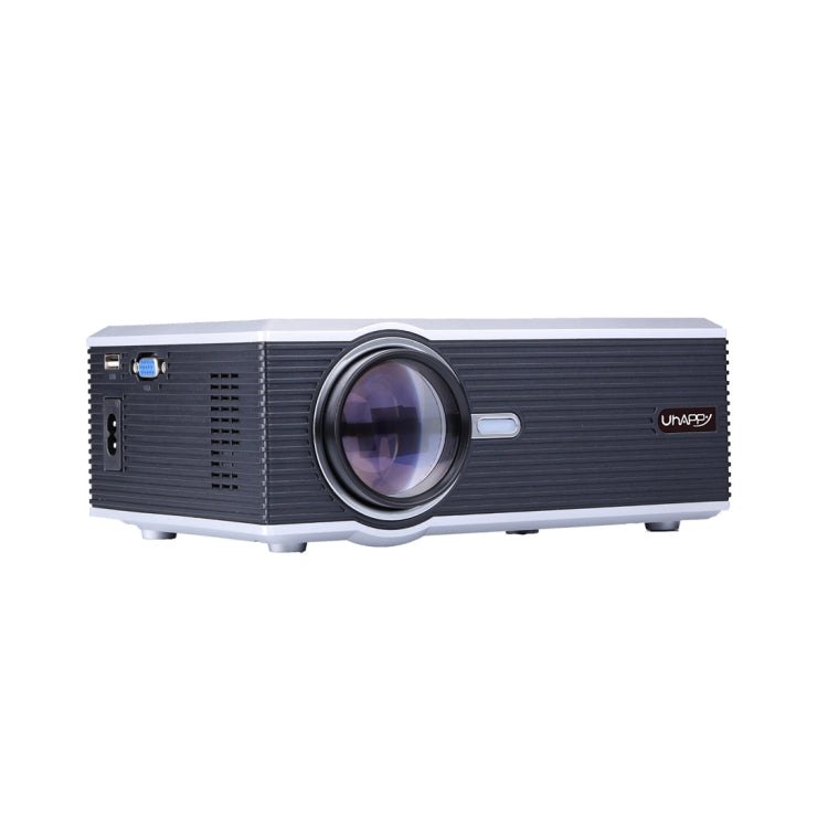 UHAPPY U88 Single LCD Panel 1080P LED HD Mini Projector with Remote Control, Support VGA / USB / SD / HDMI / 3.5mm Audio port / AV / TV