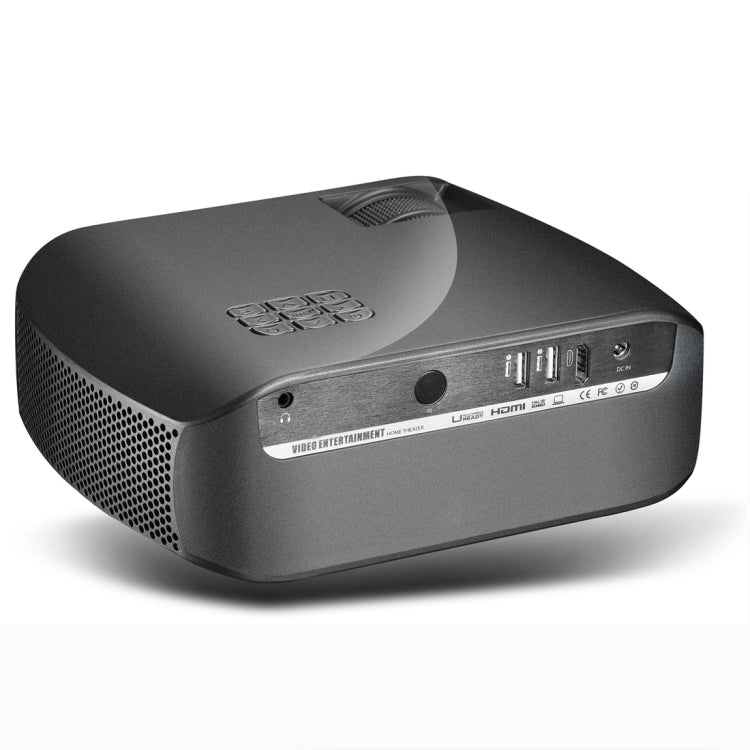 Vivibright F10 1920x1200 Portable Home Theater Office Mini LED Projector, Built-in Speaker, Support USB / HDMI / AV / IR (Black)