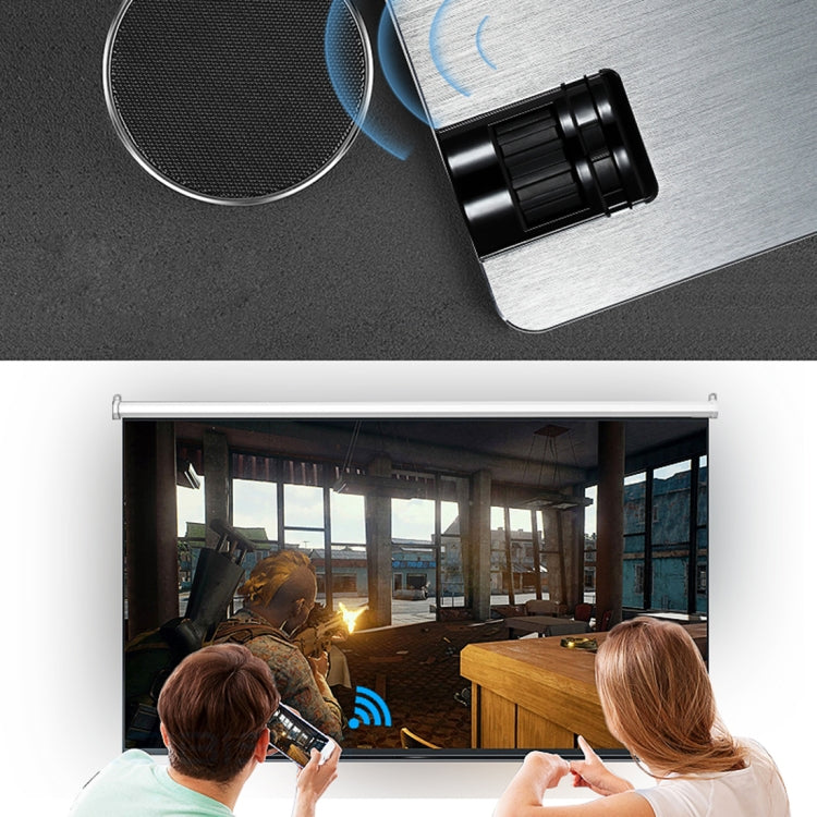 AUN AKEY5 3800 Lumens 1920 x 1080P Full HD Home Entertainment Video Projector(White)