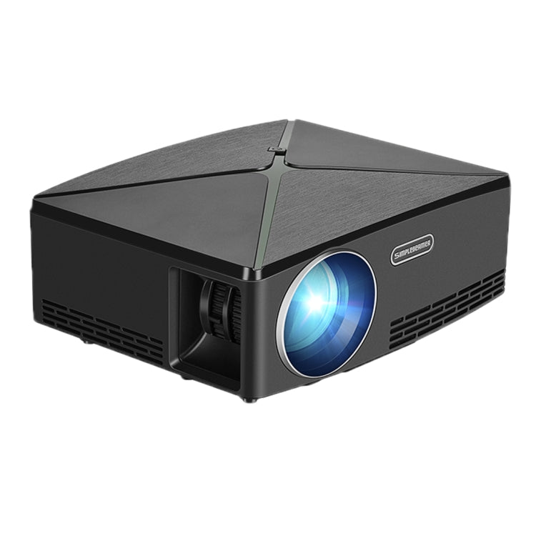 AUN C80 2200 Lumens 1280 x 720P LED Portable HD Theater Projector (Black)