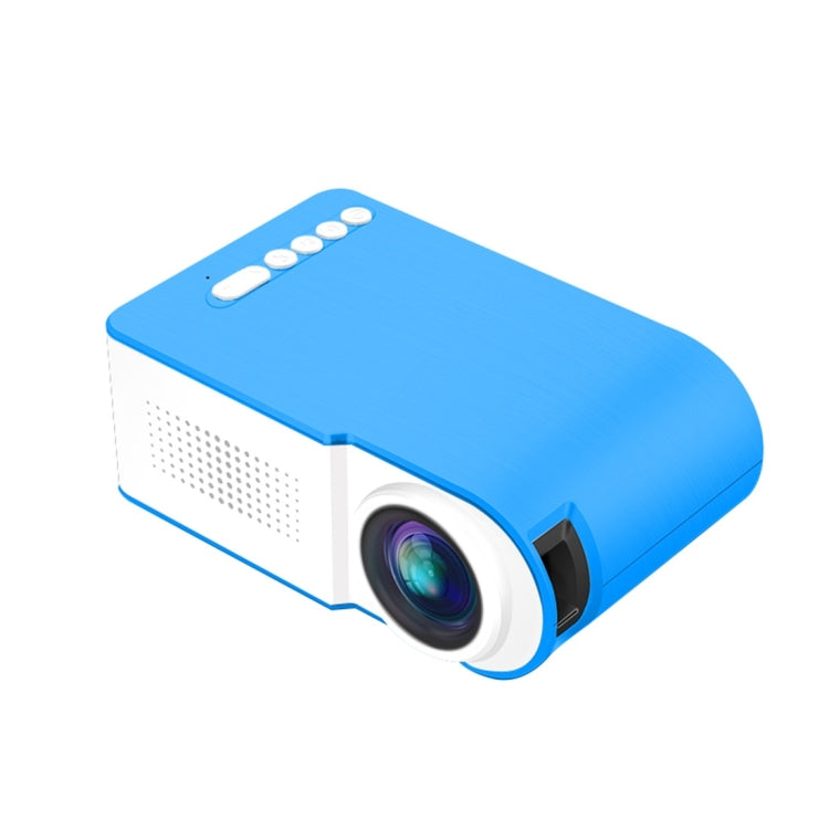 YG210 320x240 400-600LM Mini LED Projector Home Theater, Support HDMI & AV & SD & USB, Battery Version