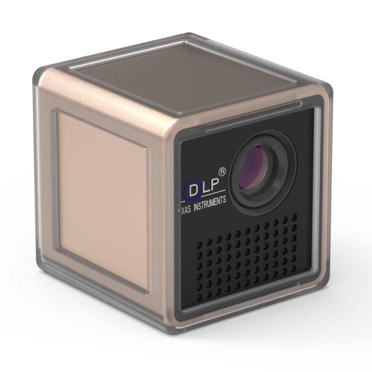 P1S 5V 2A Output DLP Optical Engine USB Charging LED Micro WiFi Projector Pocket Beamer Home Theater with Indicator light, Support TF Card & WiFi & Android / Apple Phone