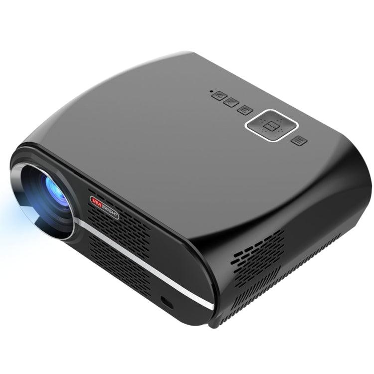 Vivibright GP100 1280x800 Home Theater LED Projector with Indicator light, Support HDMI & AV & USB Devices(Black)