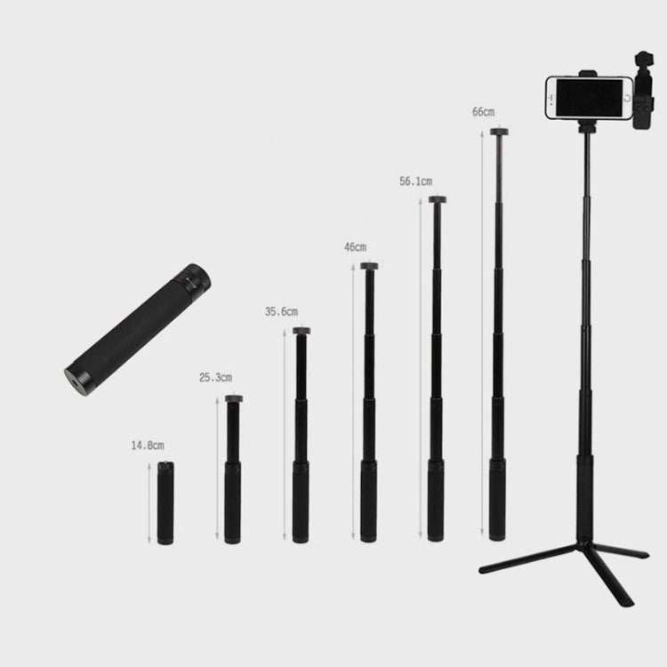 Mobile Phone Fixing Bracket +Tripod+Extension Rod for DJI OSMO Pocket