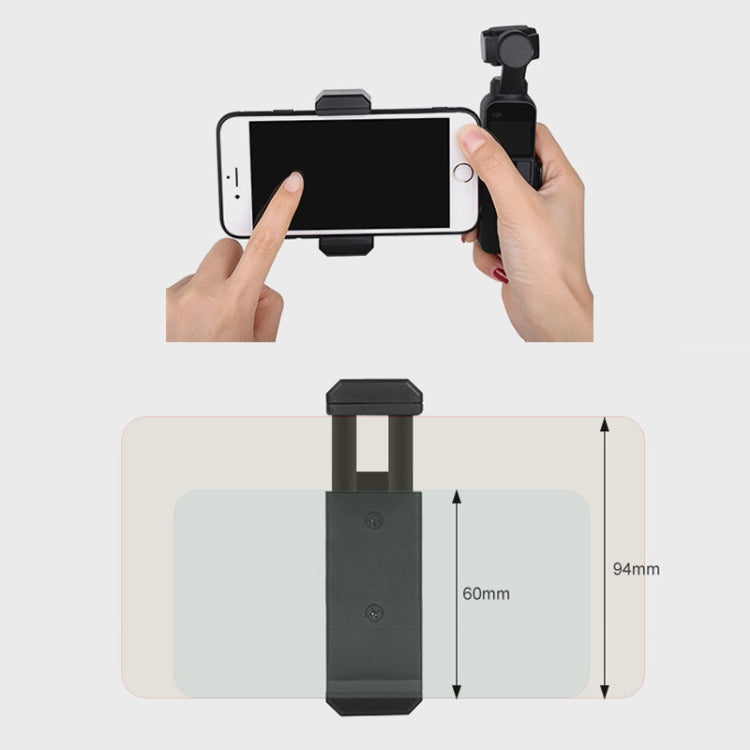 Mobile Phone Fixing Bracket +Tripod+Extension Rod for DJI OSMO Pocket