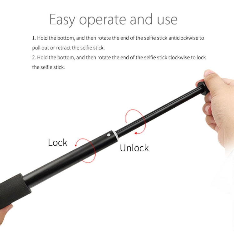 STARTRC Sports Camera Dedicated Universal Mobile Phone Clip Self-timer Extension Rod for DJI OSMO Action