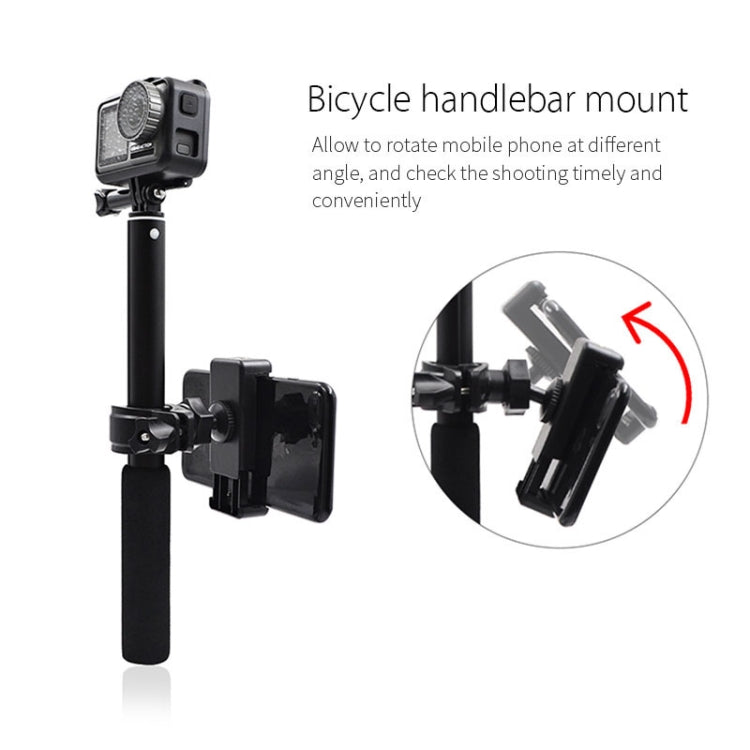 STARTRC Sports Camera Dedicated Universal Mobile Phone Clip Self-timer Extension Rod for DJI OSMO Action