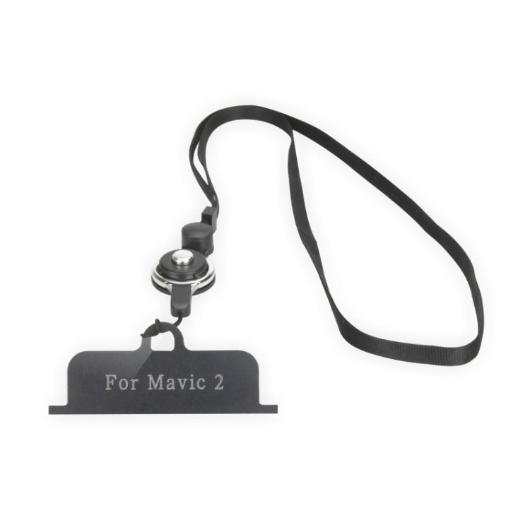 Hanging Hooking Buckle Adapter Neck Strap for DJI Mavic 2 / Mavic 2 Pro Remote Controller(Black)