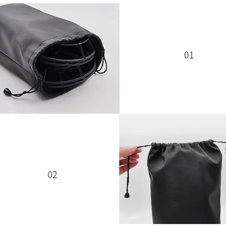 STARTRC Portable Blade Guard PU Storage Bag for DJI Mavci Mini Drone (Black)