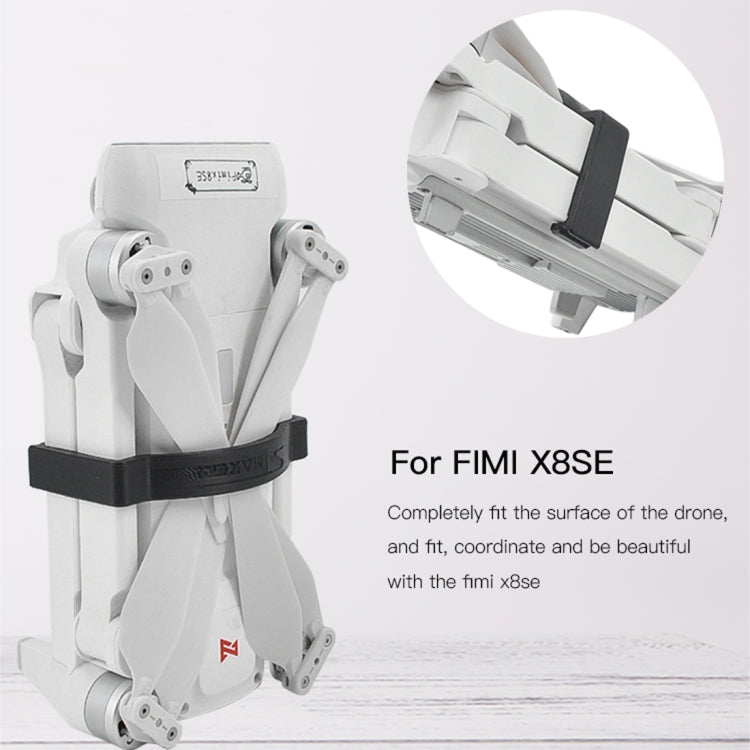 Blade Holder Plastic Fixed Propeller Fixer Guard for Xiaomi FIMI X8 SE(Black)