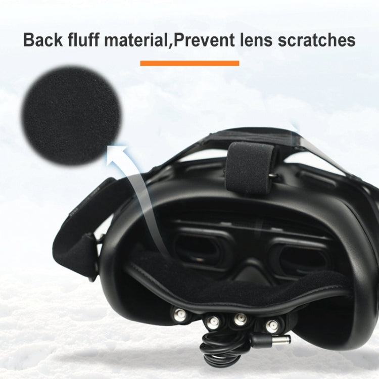 Protective Cover Dust Shading Storage Mat One Integrated Antenna Storage Accessories For DJI FPV Flight Glasses V2