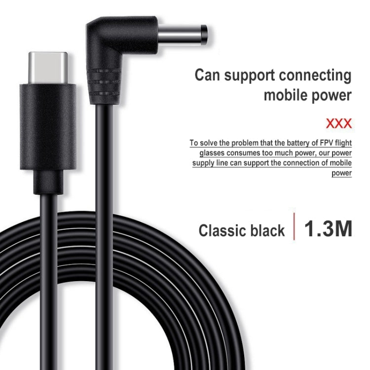 FPV-YJGDX-RC 130cm FPV Combo Power PD Fast Charge Cable for DJI FPV Goggles V2