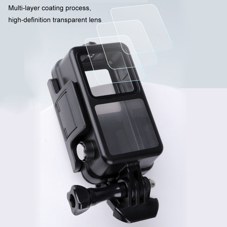 60m Waterproof Housing Diving Case for DJI Action 2 (Black)