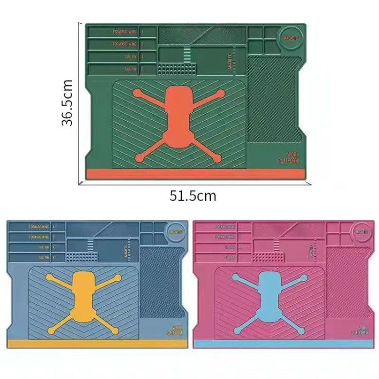 Maintenance Platform Repair Insulation Pad Silicone Mat for Drone