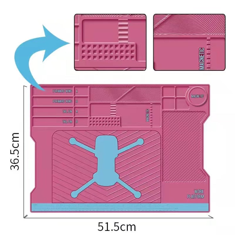 Maintenance Platform Repair Insulation Pad Silicone Mat for Drone