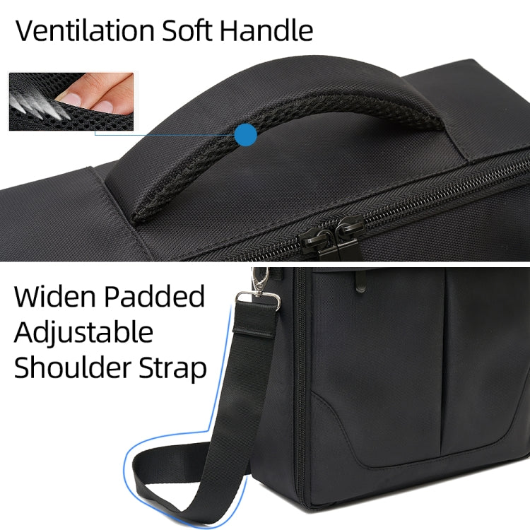 For DJI Avata Portable Carry Box Single Shoulder Storage Bag(Black)