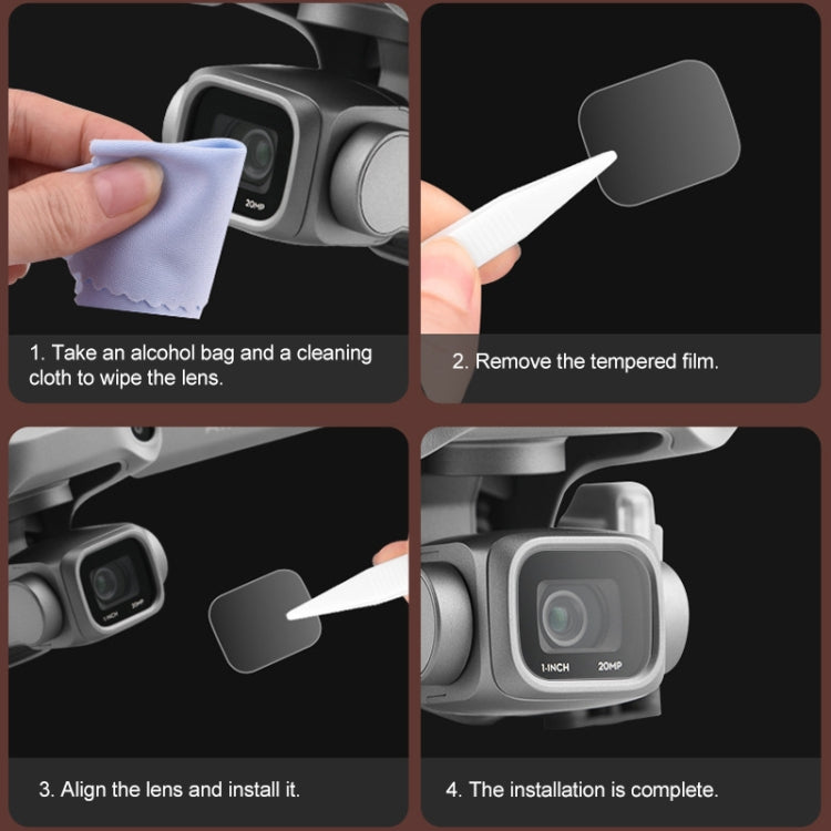For DJI Avata Explosion-proof Tempered Glass Drone Lens Film