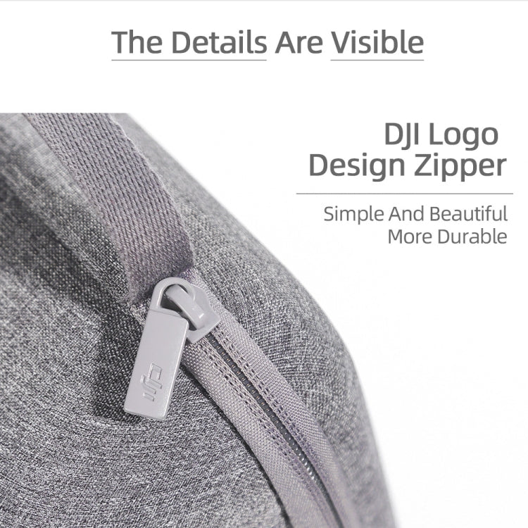 For DJI Mini 2 SE Grey Square  Shockproof Carrying Hard Case Storage Bag, Size: 27x 23 x 10cm
