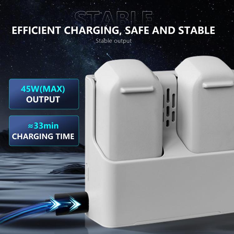 For DJI Neo Two-way Charging Butler Battery Charger Hub  - Grey