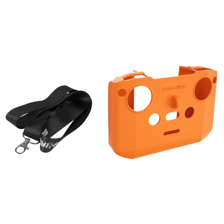 For DJI Neo / Mini 4 Pro / RC-N3 / RC-N2 / RC-N1 Sunnylife Controller Protective Cover Silicone Case with Neck Strap