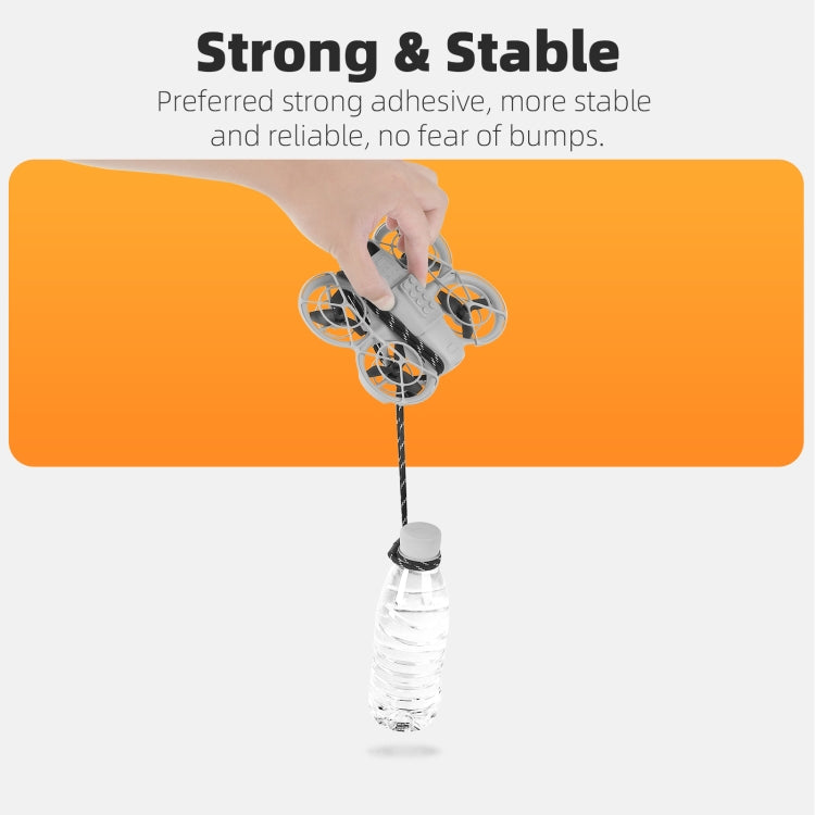 For DJI Neo Sunnylife Building Blocks Adapter Funny Building Bricks Toy Expansion Accessories  - Grey