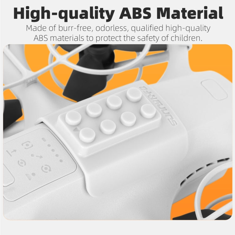For DJI Neo Sunnylife Building Blocks Adapter Funny Building Bricks Toy Expansion Accessories  - Grey