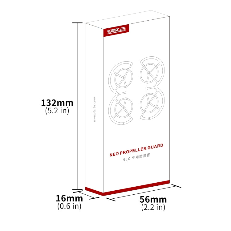 For DJI Neo STARTRC Drone Propeller Protective Guard Anti-collision Ring