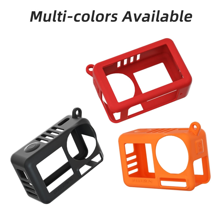 For DJI Osmo Action 5 Pro Sunnylife Silicone Protective Case Scratch-proof Camera Cover with Lanyard