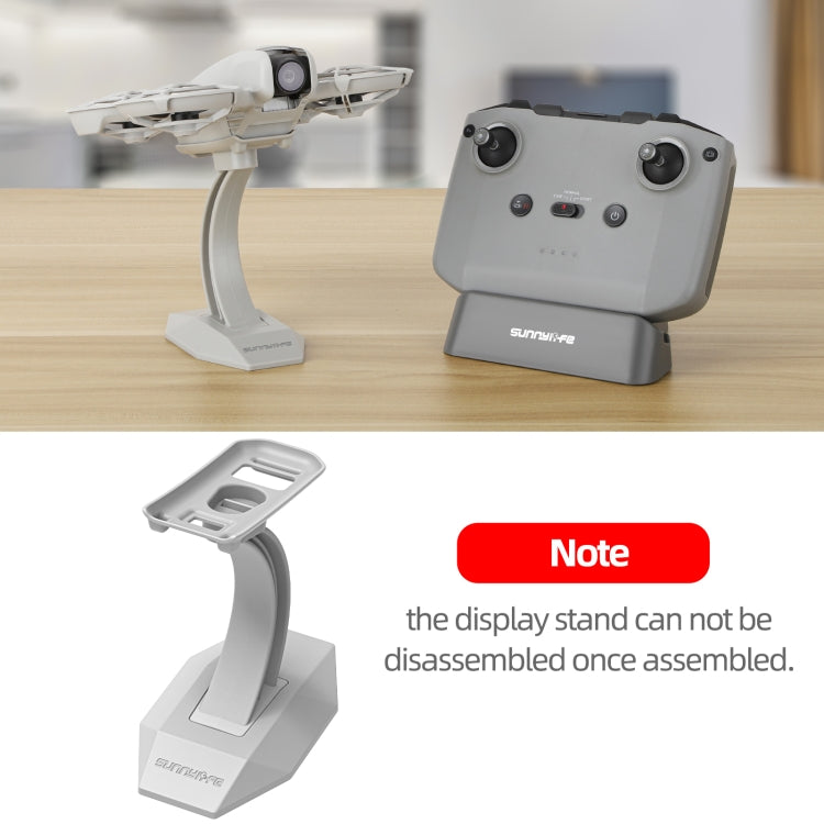 For DJI Neo Sunnylife Desktop Display Stand Drone Mount Exhibition Base Bracket  - Grey