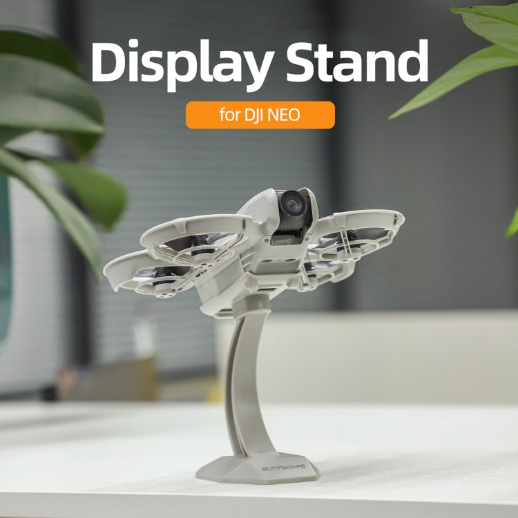 For DJI Neo Sunnylife Desktop Display Stand Drone Mount Exhibition Base Bracket  - Grey